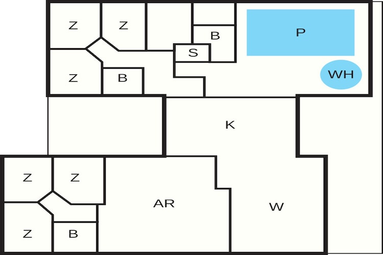 Luxe strandhuis -- By Traum Ferienwohnungen-Plattegrond