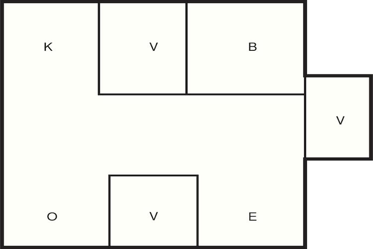 Maison de vacances pour 6 a Løkken-By Traum-Plan d'étage