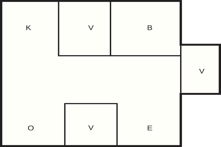 6 persoons vakantie huis in Løkken-By Traum-Plattegrond