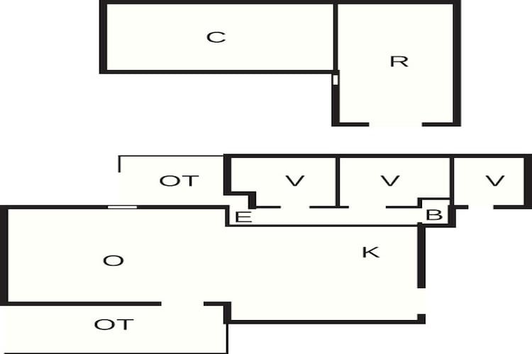 4 sterren vakantie huis in Glesborg-By Traum-Plattegrond