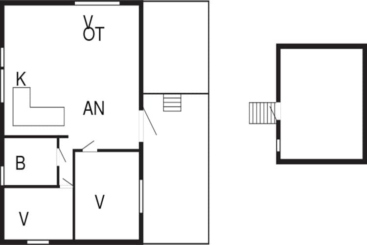 5 Personen Ferienhaus in DJURHAMN-By Traum-Grundriss