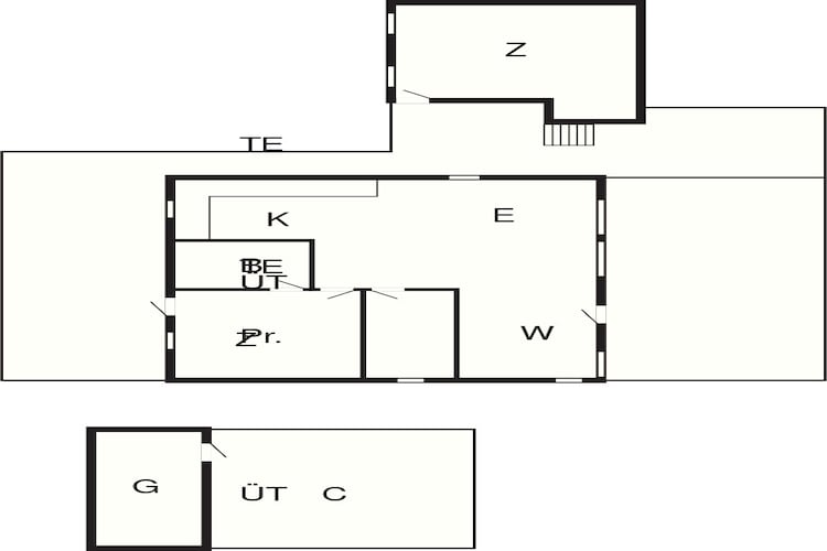 Maison de vacances pour 8 a Aabenraa-By Traum - Plan