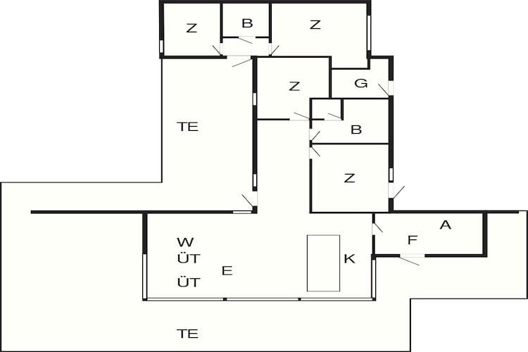 5 star holiday home in Læsø-By Traum-Floor plan