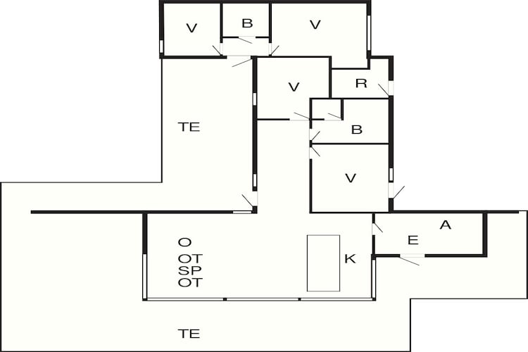 5 star holiday home in Læsø-By Traum-Floor plan