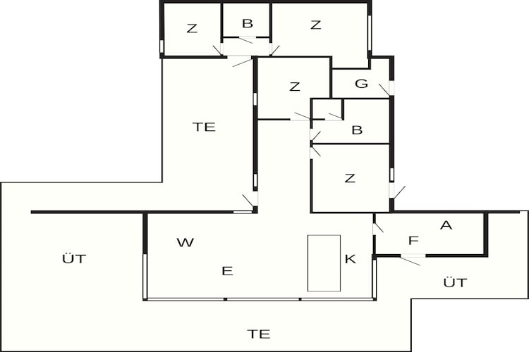 5 sterren vakantie huis in Læsø-By Traum-Plattegrond