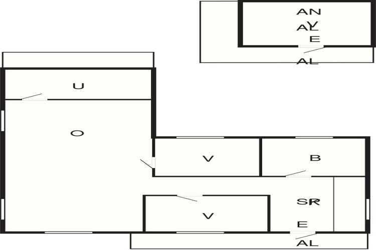 4 star holiday home in SÖLVESBORG-By Traum-Floor plan