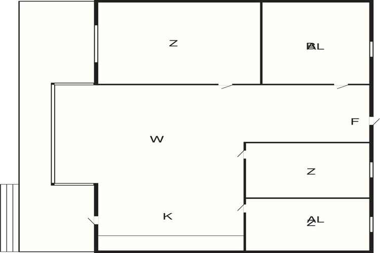 4 star holiday home in SÖLVESBORG-By Traum-Floor plan