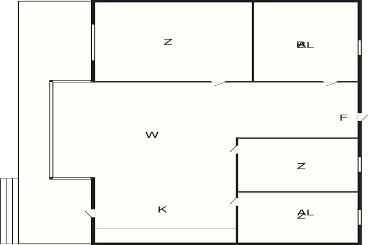 4 etoiles maison de vacances a SÖLVESBORG-By Traum - Plan