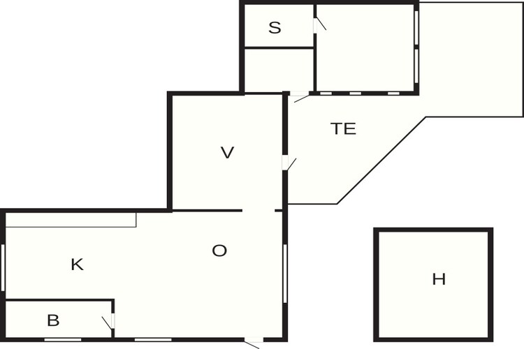 6 persoons vakantie huis in VÄXJÖ-By Traum-Plattegrond