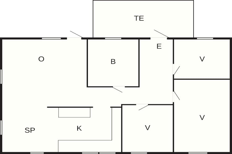 6 person holiday home in ED-By Traum-Floor plan