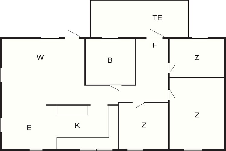 6 persoons vakantie huis in ED-By Traum - Plattegrond