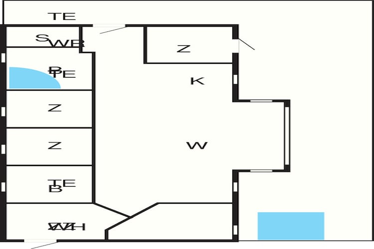 5 sterren vakantie huis in Haderslev-By Traum-Plattegrond
