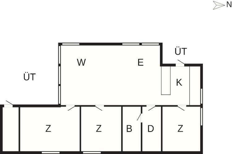 5 persoons vakantie huis in Stubbekøbing-By Traum-Plattegrond