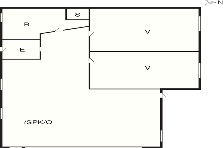 4 etoiles maison de vacances a Hals-By Traum - Plan