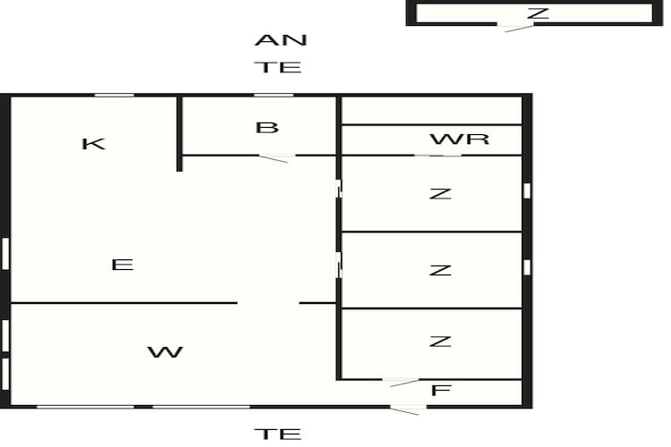 4 Sterne Ferienhaus in LAHOLM-By Traum-Grundriss