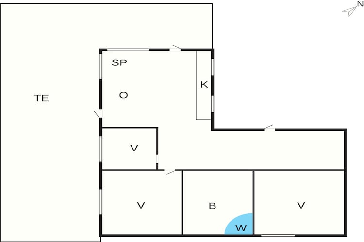 5 persoons vakantie huis in Dannemare-By Traum - Plattegrond