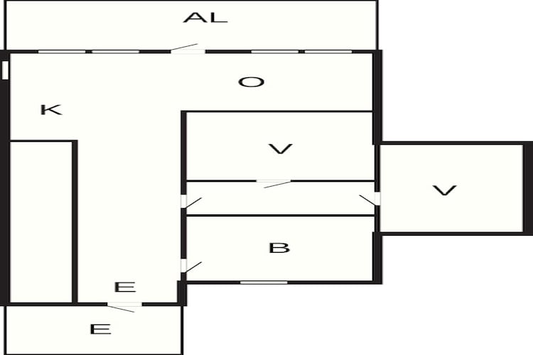 4 persoons vakantie huis in Selje-By Traum-Plattegrond