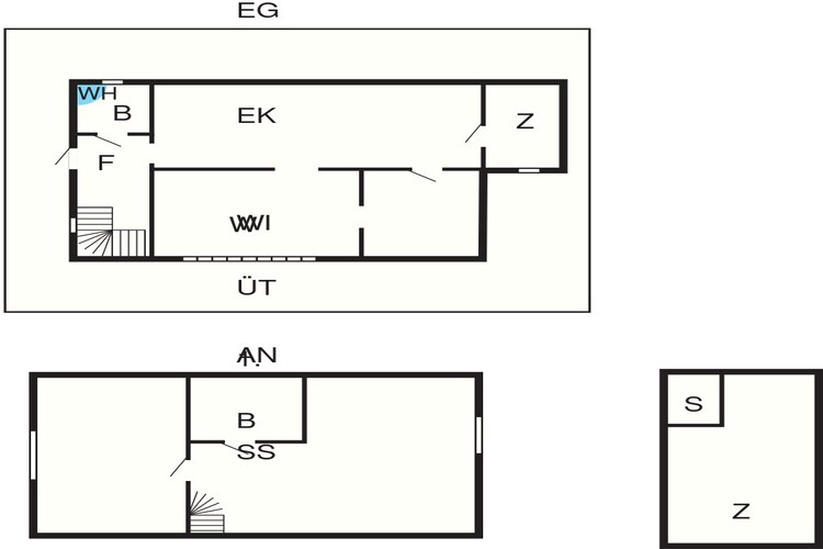 4 etoiles maison de vacances a Hok-By Traum-Plan d'étage