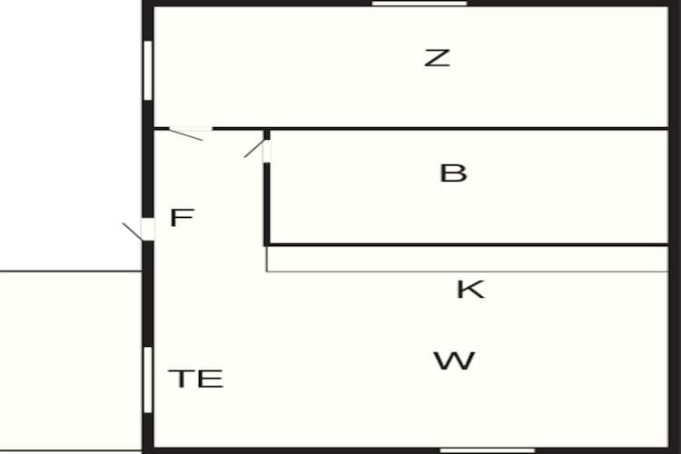 4 etoiles maison de vacances a SÖLVESBORG-By Traum-Plan d'étage