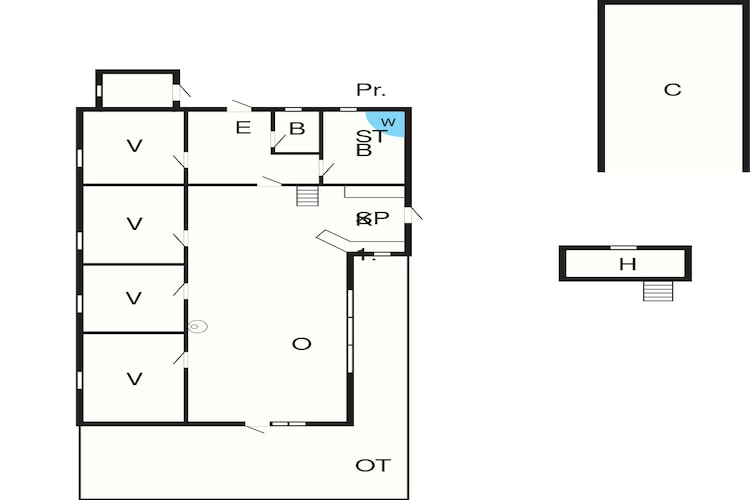 4 star holiday home in Farsø-By Traum-Floor plan