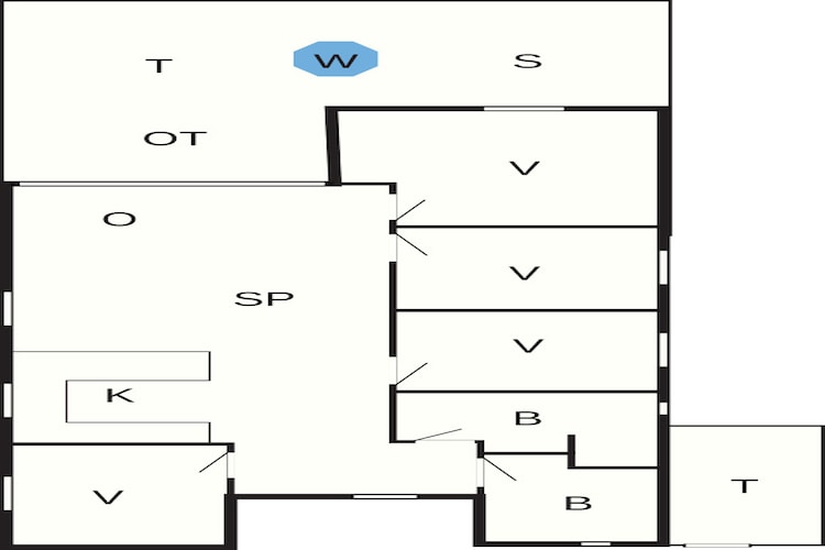 Moderne oase in Marielyst -- By Traum Ferienwohnungen-Plattegrond