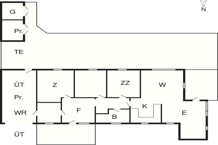 7 persoons vakantie huis in Fjerritslev-By Traum-Plattegrond