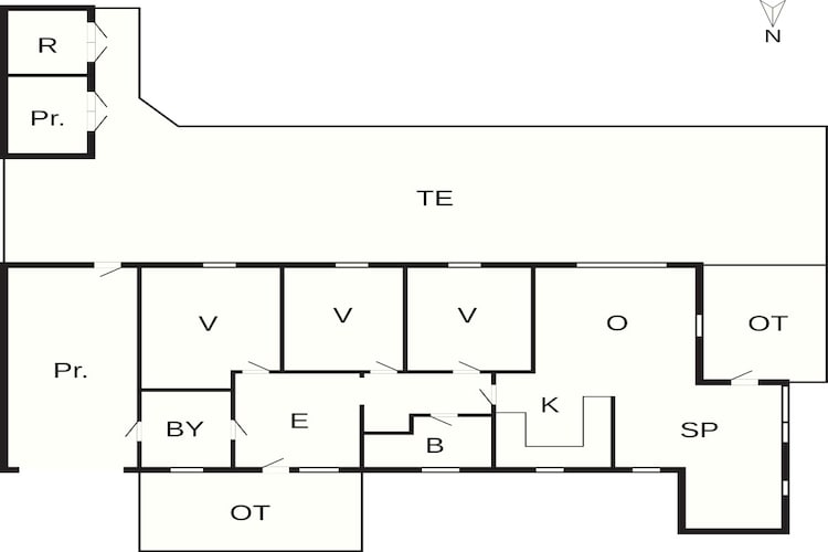 7 persoons vakantie huis in Fjerritslev-By Traum-Plattegrond