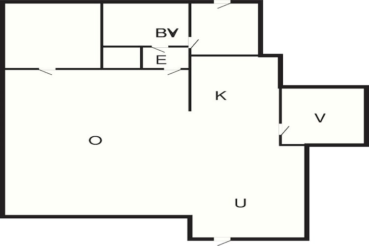 6 persoons vakantie huis in Karrebæksminde-Plattegrond