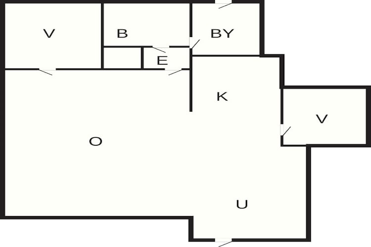 6 persoons vakantie huis in Karrebæksminde-Plattegrond