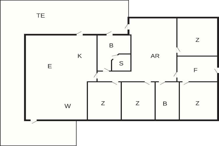 5 sterren vakantie huis in Lemvig-By Traum-Plattegrond
