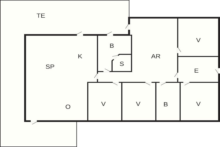 5 sterren vakantie huis in Lemvig-By Traum-Plattegrond