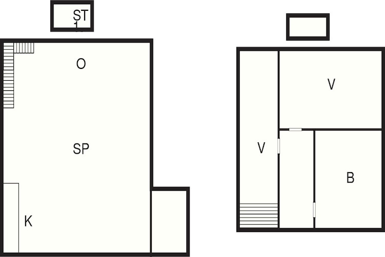 4 etoiles maison de vacances a Rømø-By Traum-Plan d'étage