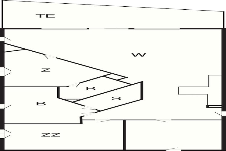 Villa aan het water direct aan de Oostzee - Plattegrond