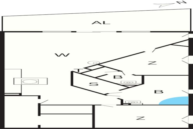 Villa sur l'eau au bord de la baie de Kiel - Plan