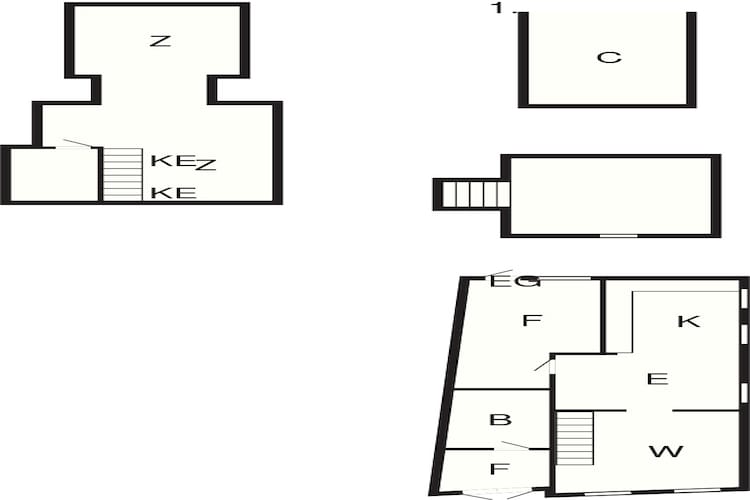 4 person holiday home in Marstal-By Traum-Floor plan