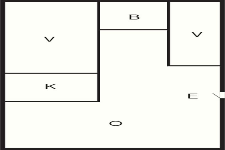 Maison de vacances pour 4 a Blokhus-By Traum-Plan d'étage