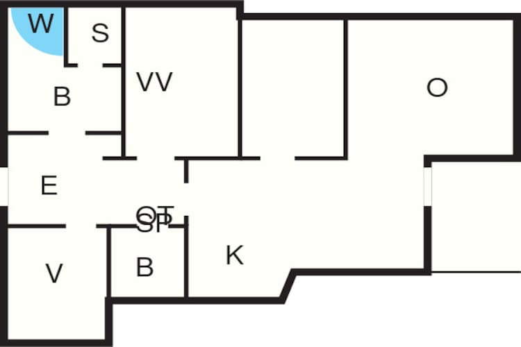 5 etoiles maison de vacances a Henne-By Traum - Plan