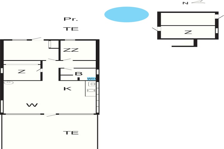 4 star holiday home in Løkken-Floor plan
