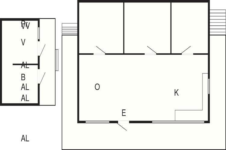 4 star holiday home in Sturkø-By Traum-Floor plan
