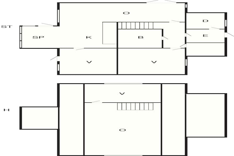 8 persoons vakantie huis in Tjørhom-By Traum-Plattegrond