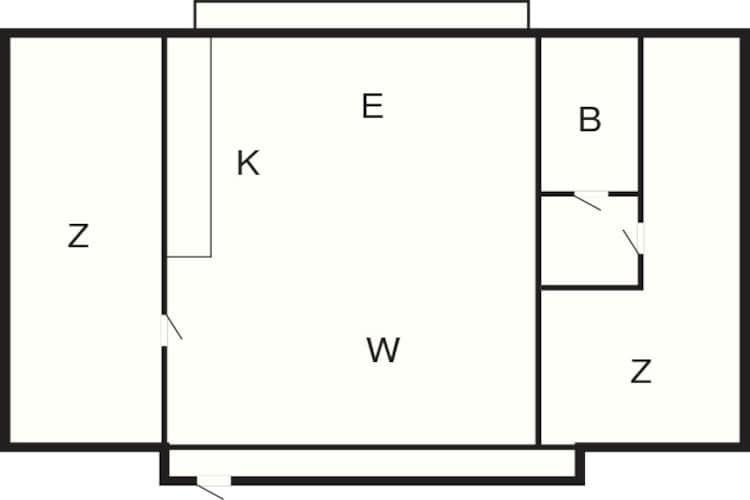 5 person holiday home in Gilleleje-By Traum-Floor plan