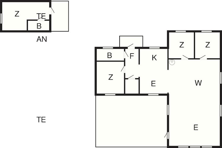 4 etoiles maison de vacances a RONNEBY-By Traum-Plan d'étage