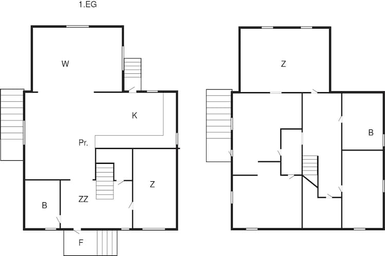 4 Sterne Ferienhaus in ENSKEDE-By Traum-Grundriss
