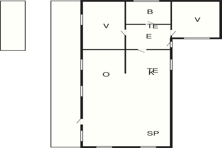 5 Personen Ferienhaus in Asaa-By Traum-Grundriss