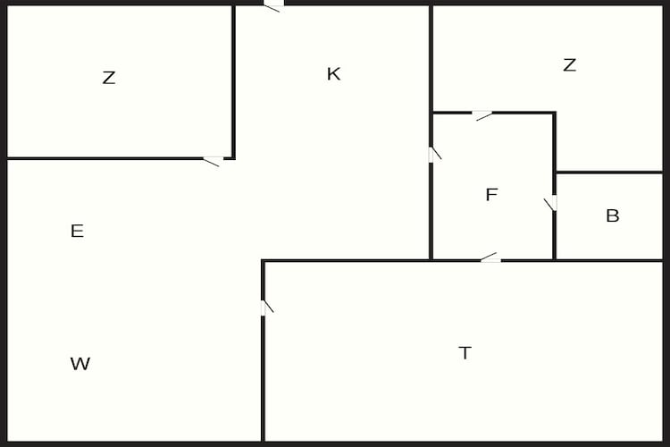 6 persoons vakantie huis in Højby - Plattegrond