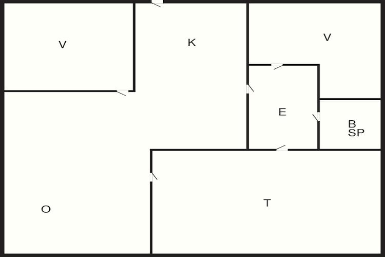 6 persoons vakantie huis in Højby - Plattegrond
