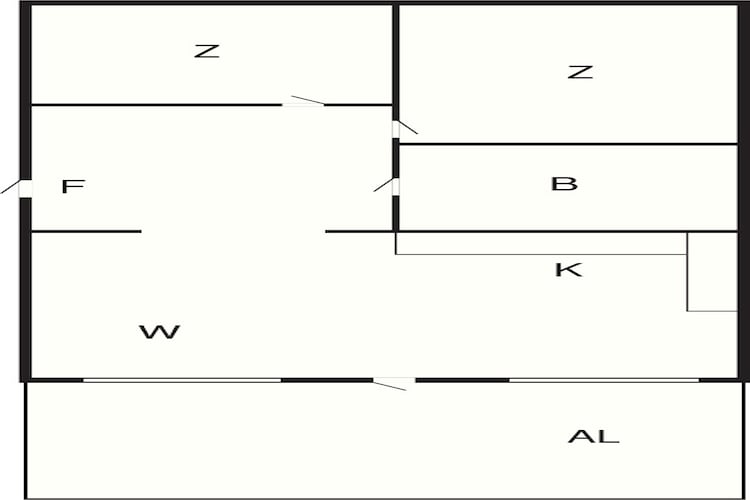 6 person holiday home in Olofström-By Traum-Floor plan
