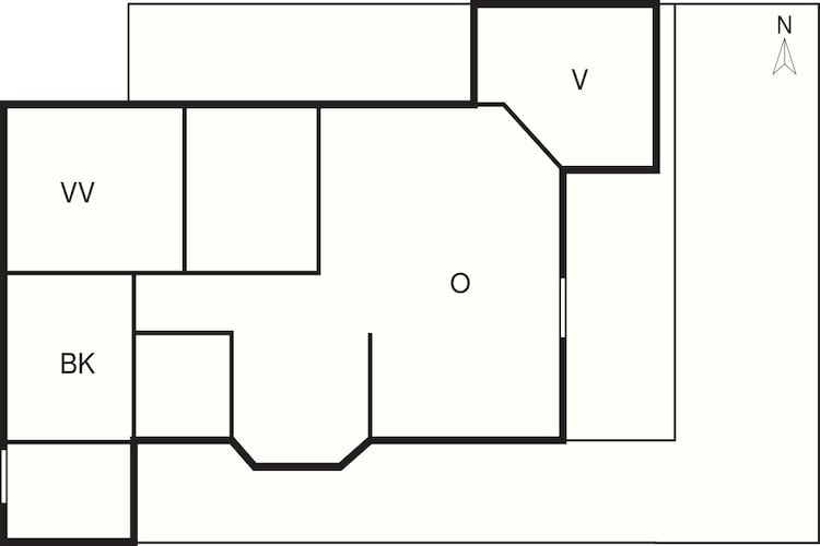 5 star holiday home in Humble-By Traum - Floor plan
