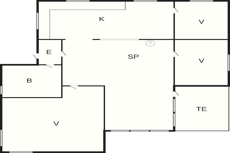 4 persoons vakantie huis in Væggerløse-By Traum-Plattegrond