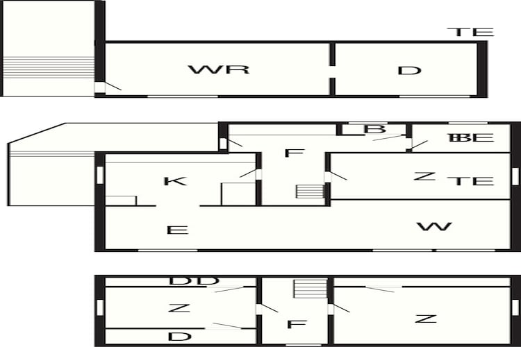 6 person holiday home in Åram-By Traum-Floor plan